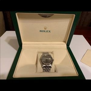 A Rolex that is practically new only used twice.